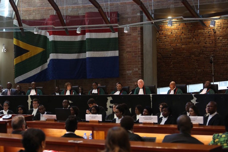 A view of the Constitutional Court during the send-off ceremony for one of the justices, in Johannesburg, South Africa, 20 August 2019, Alon Skuy/Sowetan/Gallo Images via Getty Images