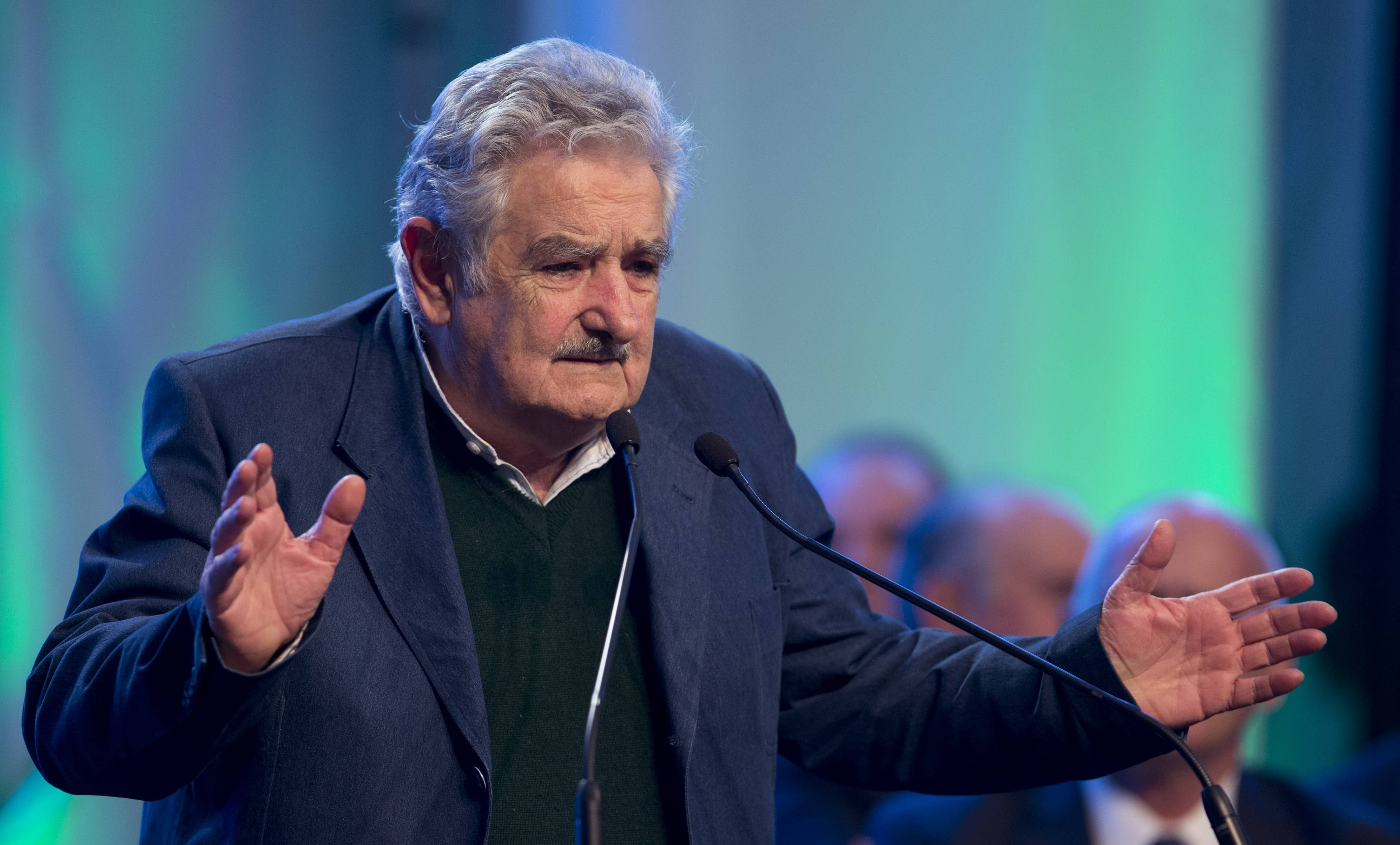 Uruguay's President Jose Mujica, AP Photo/Natacha Pisarenko